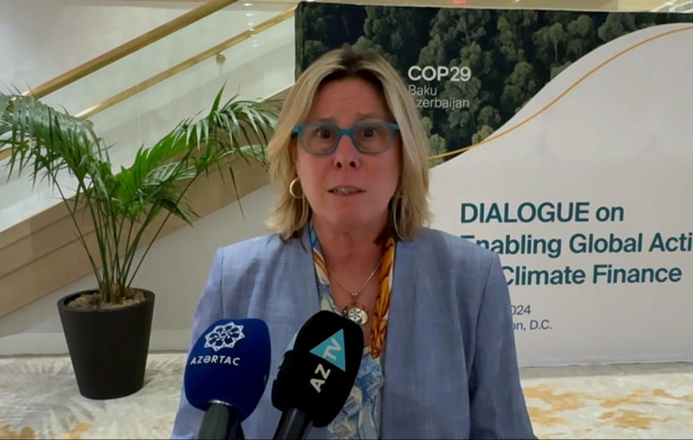 Dünya Bankının nümayəndəsi: Azərbaycanın COP29-a ev sahibliyi edəcəyindən məmnunuq VİDEO