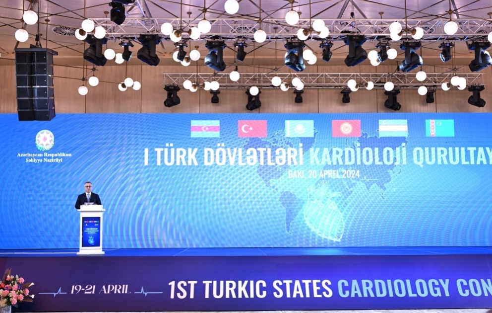 Bakıda Birinci Türk Dövlətləri Kardioloji Qurultayı keçirilir YENİLƏNİB VİDEO