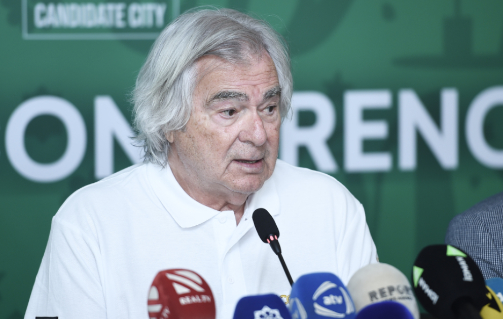 ACES-in prezidenti: Bakının 2026-cı ildə dünyanın idman paytaxtı seçiləcəyinə inanıram VİDEO