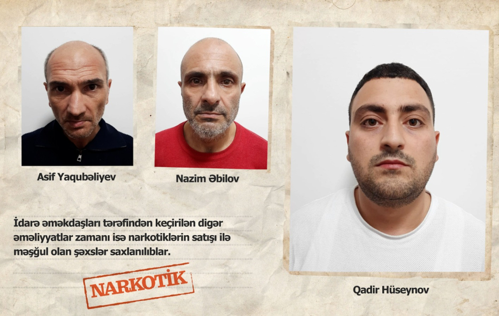 Nəsimi rayonunda silah və narkotiklərin satışı ilə məşğul olan şəxslər saxlanılıblar VİDEO