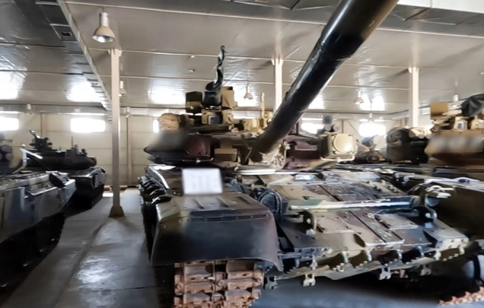 Azerbaijan Army’s tanks units hold competition, Defense Ministry VIDEO