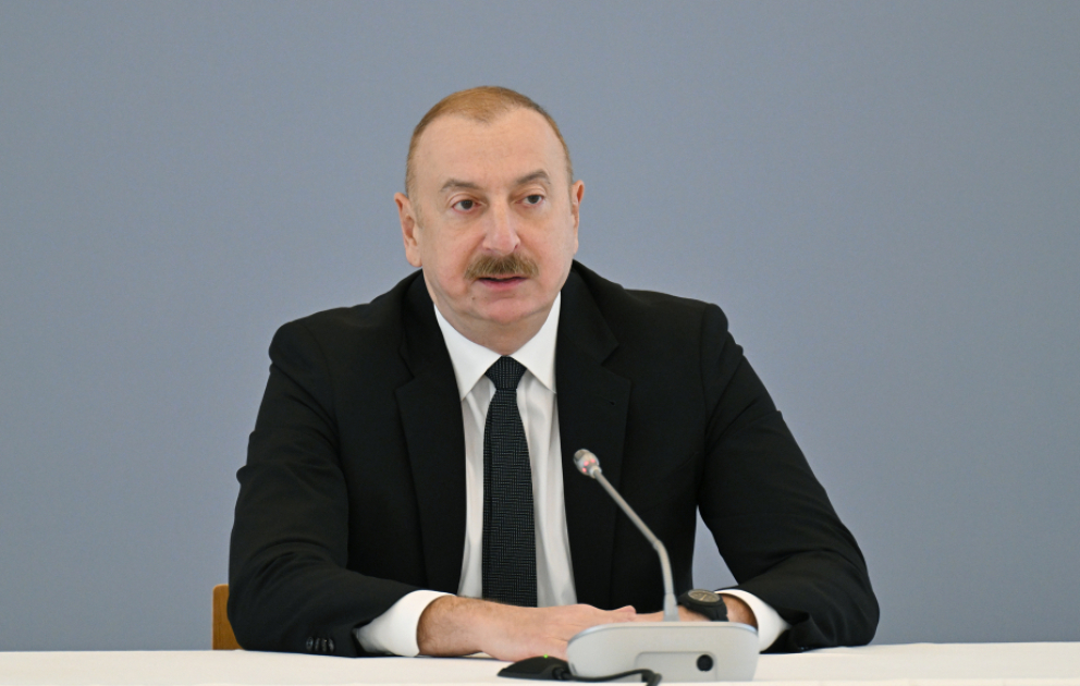 President: Azerbaijan has a very close partnership relationship with all countries that are members of Eurasian Union except Armenia VIDEO