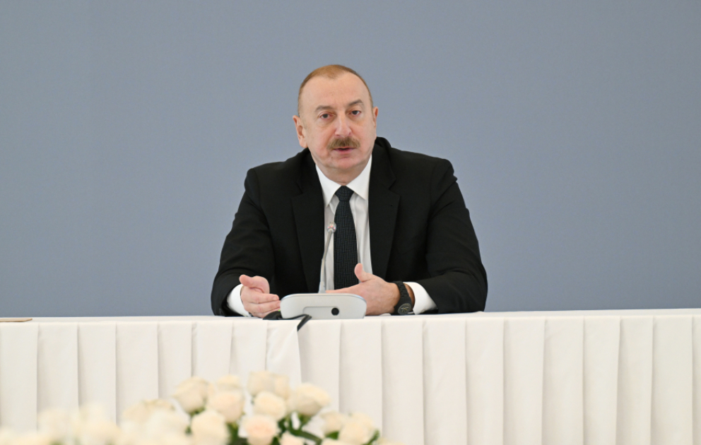 ADA Universitetində “COP29 və Azərbaycan üçün Yaşıl Baxış” mövzusunda beynəlxalq forum keçirilib  Prezident İlham Əliyev forumda iştirak edib YENİLƏNİB -2 VİDEO