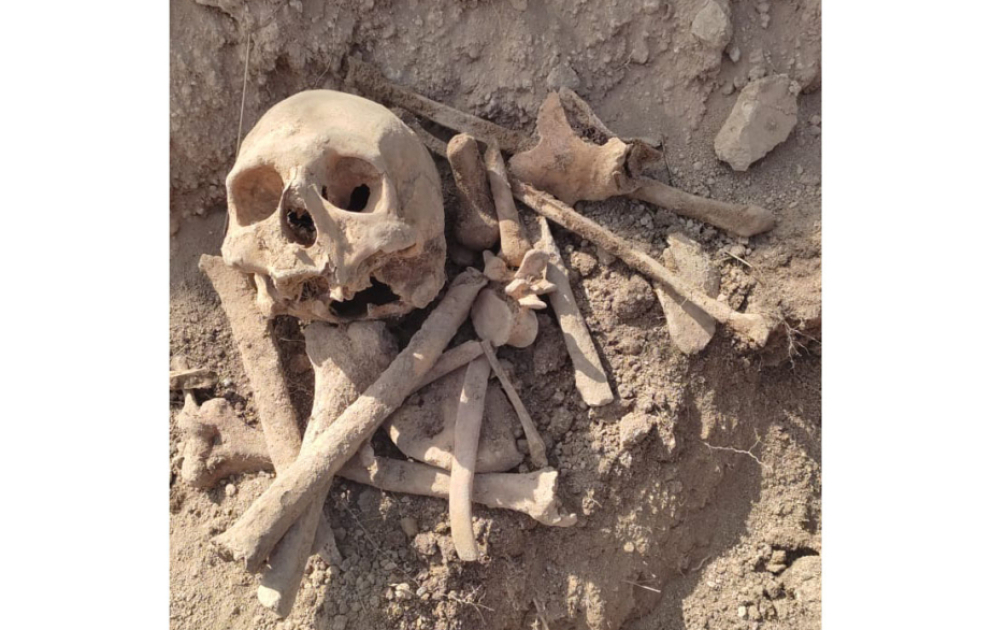 Xocalıda insan qalıqları aşkarlanıb VİDEO