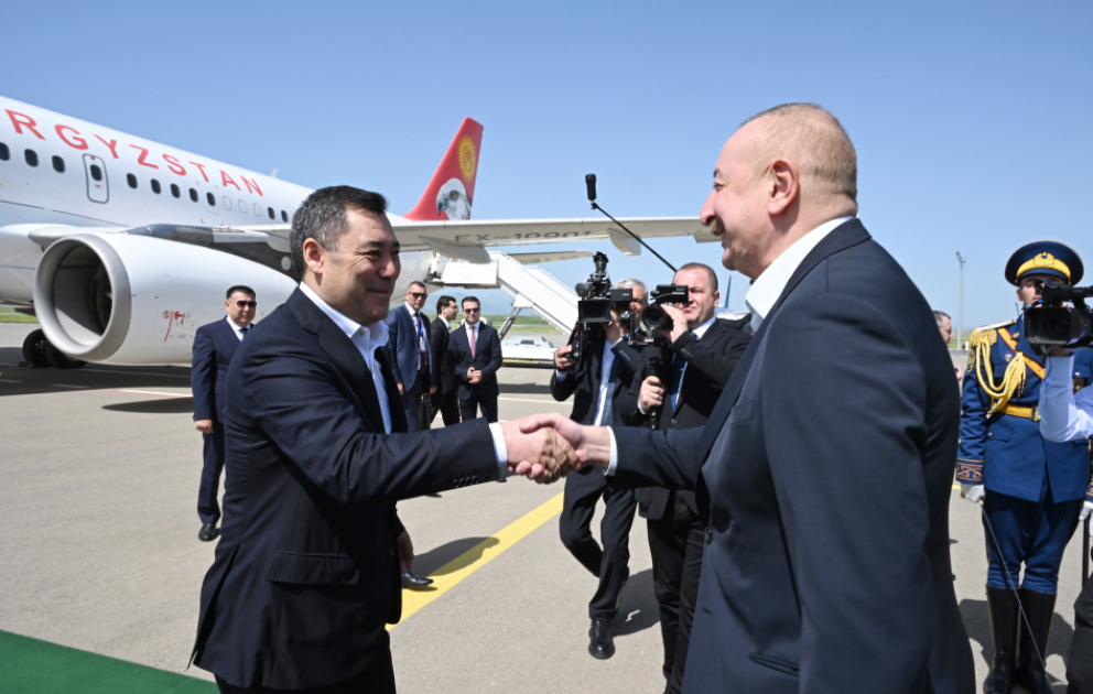 President of Kyrgyzstan Sadyr Zhaparov, who is on state visit to Azerbaijan, arrived in Fuzuli district VIDEO
