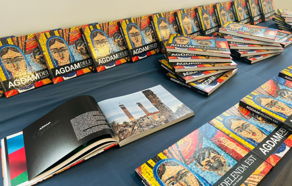 Romada “Agdam delenda est. Images from Karabakh” adlı foto kitabın təqdimatı olub VİDEO