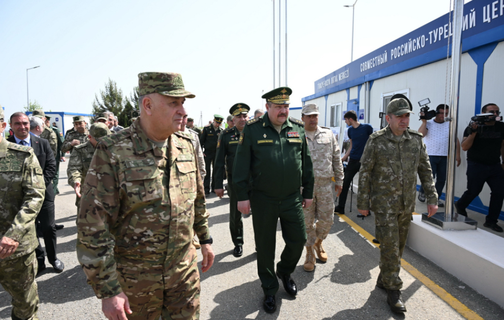 Türkiyə-Rusiya Birgə Monitorinq Mərkəzinin bağlanış mərasimi keçirilib -YENİLƏNİB VİDEO