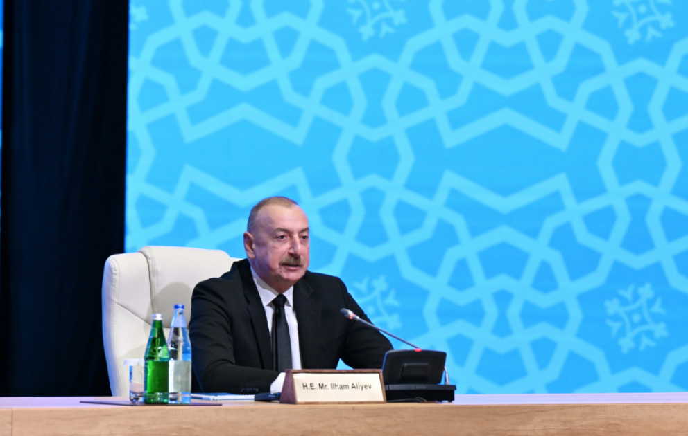President: Representatives from various ethnic groups and religions living in Azerbaijan are patriots of state VIDEO