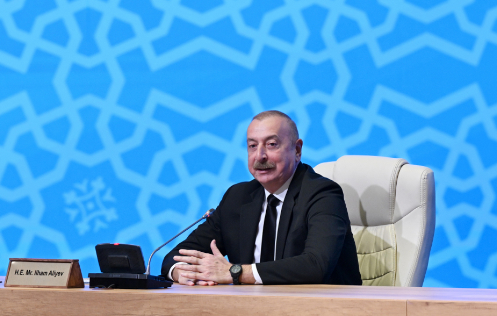 Президент Ильхам Алиев: На протяжении веков Азербайджан был местом слияния культур ВИДЕО