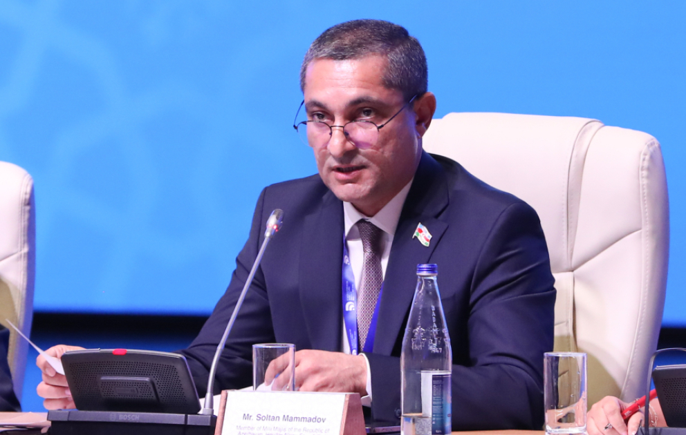 Soltan Məmmədov: Azərbaycan bəşəriyyətin ümumi sərvəti hesab olunan dəyərlərin mühafizəsində fəal iştirak edir VİDEO