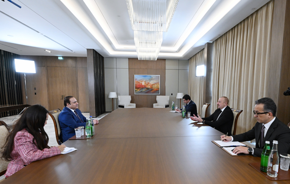 Präsident Ilham Aliyev empfängt Generalsekretär von KAICIID VIDEO