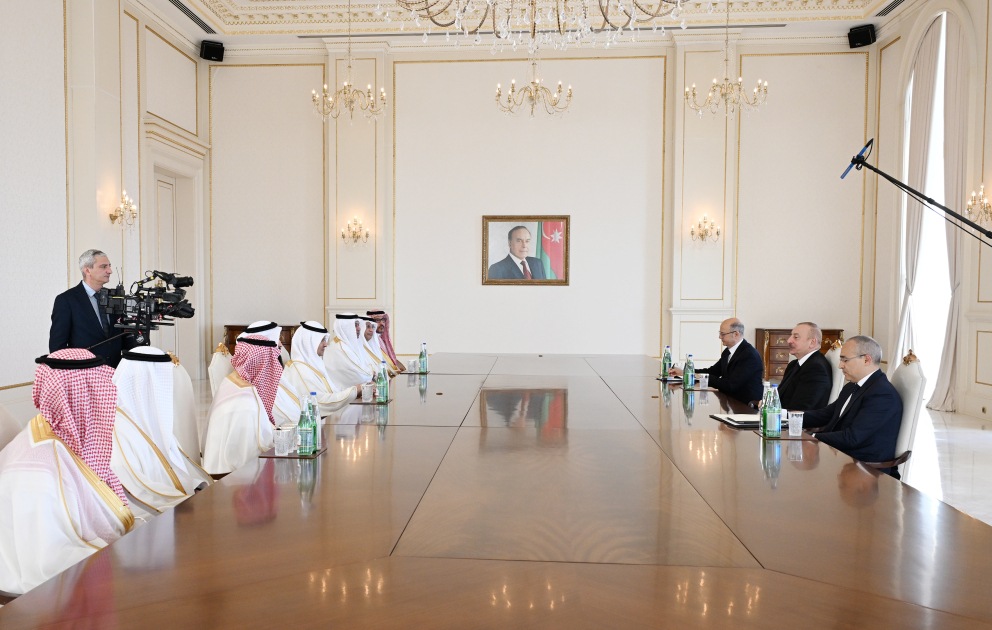 President Ilham Aliyev received Minister of Energy of Saudi Arabia VIDEO
