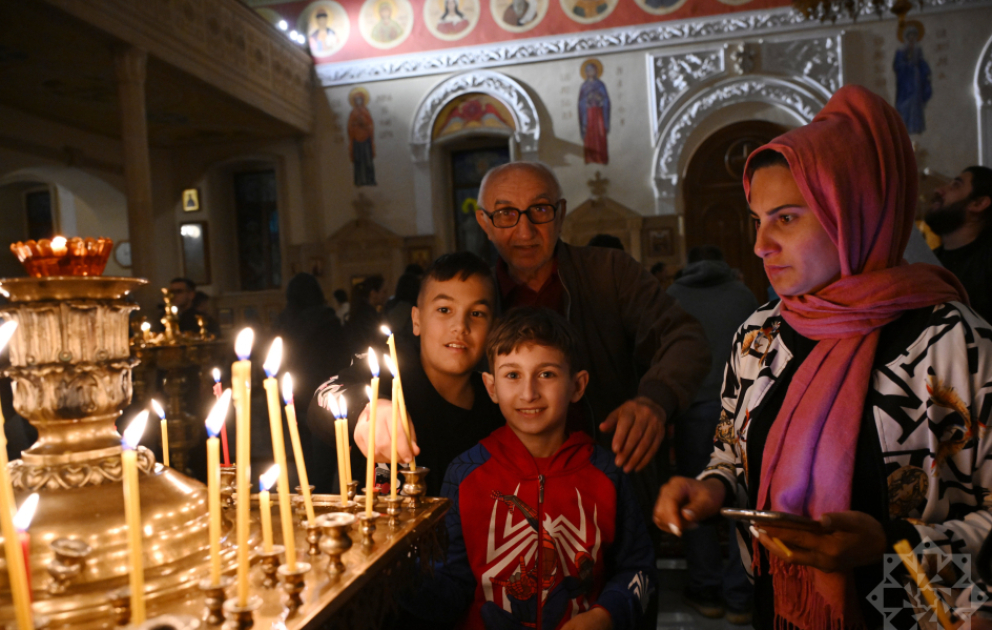 Православные Азербайджана отмечают Пасху ВИДЕО