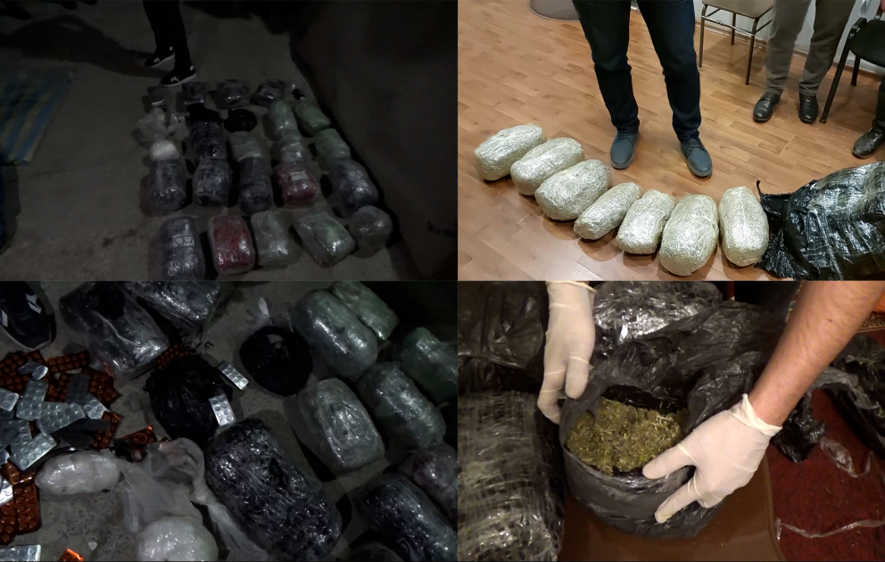 Apreldə 150 kiloqram narkotik vasitə dövriyyədən çıxarılıb VİDEO