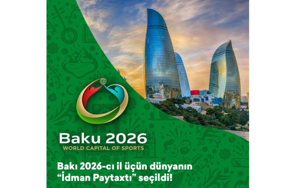 Baku elected as World Capital of Sport 2026 VIDEO