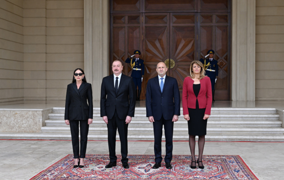 Official welcome ceremony was held for President of Bulgaria Rumen Radev VIDEO