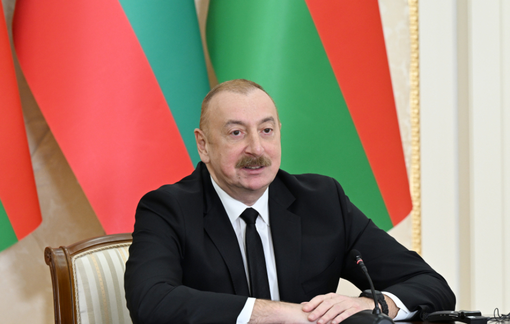 Prezident İlham Əliyev: Azərbaycan tərəfdaş ölkələrlə, o cümlədən Bolqarıstanla yaşıl enerji kabeli istiqamətində çox fəal iş aparır VİDEO