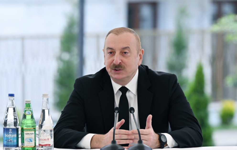 President of Azerbaijan: We are the leading state in the Caucasus, and everyone should reckon with us VIDEO