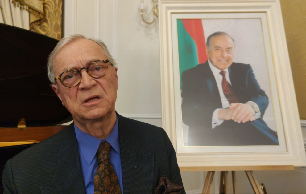 Jan-Pyer Günyüt: Heydər Əliyev böyük siyasətçi idi, o, dövrün nəbzini tuturdu VİDEO