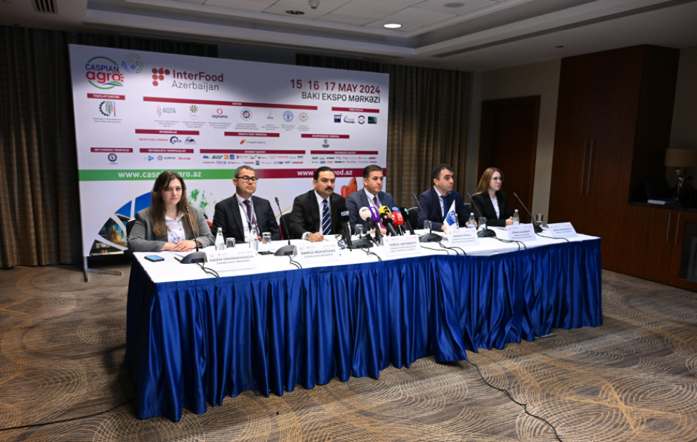 Baku to host Caspian Agro and InterFood exhibitions VIDEO