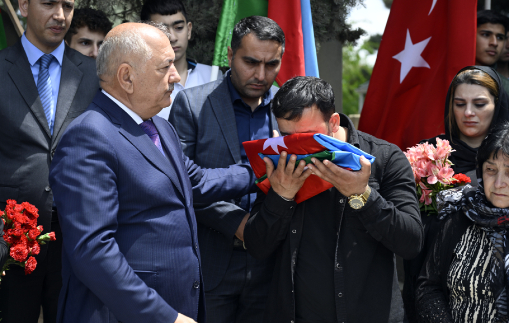 Daşaltı şəhidi Sabir Mustafayev dəfn olunub YENİLƏNİB VİDEO