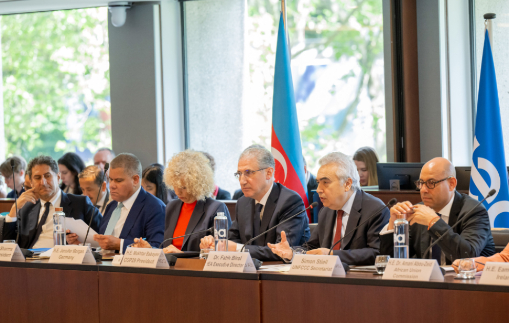 Parisdə “COP29 - BEA enerji keçidi yüksək səviyyəli dialoq” mövzusunda konfrans keçirilib VİDEO