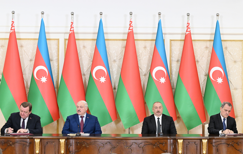 Azerbaijan and Belarus signed documents VIDEO