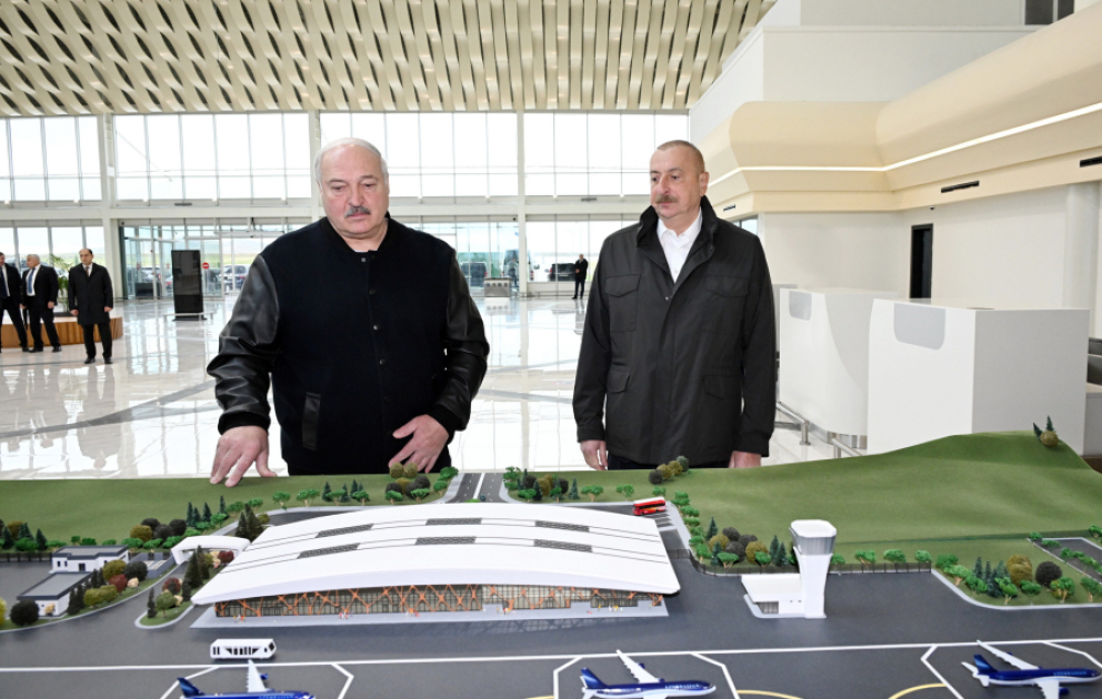 Azərbaycanda dövlət səfərində olan Belarus Prezidenti Aleksandr Lukaşenko Füzuli rayonuna gəlib YENİLƏNİB VİDEO