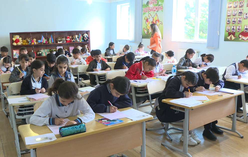 Mil-Muğan regionunda IV sinif üzrə monitorinqdə 7209 şagirdi iştirak edib VİDEO