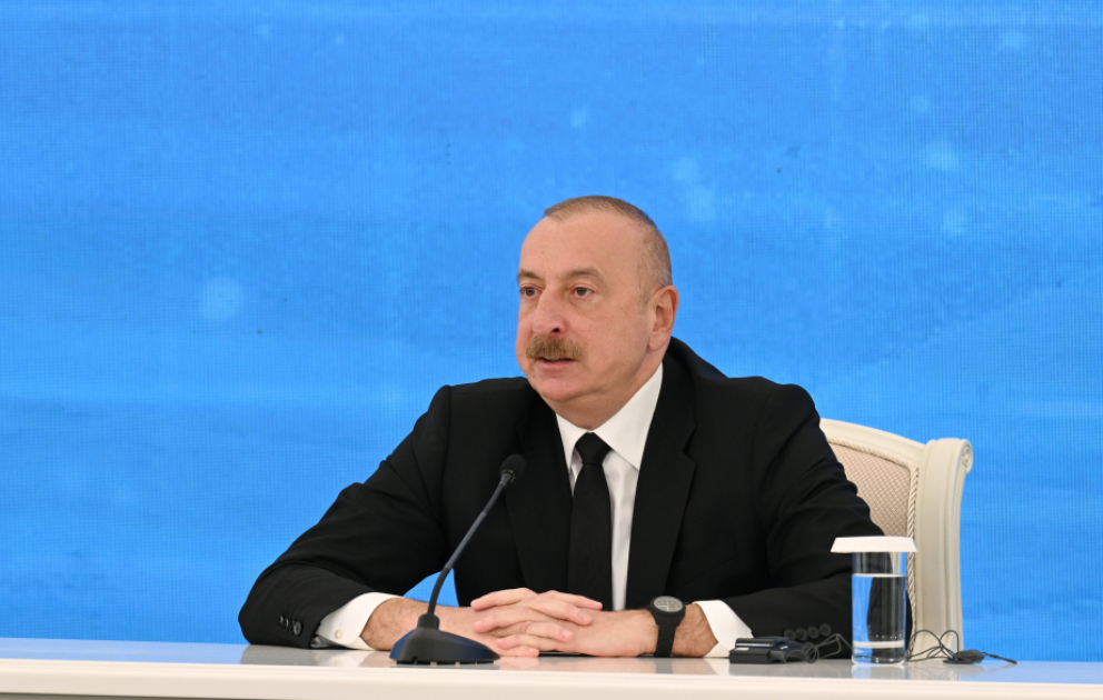 Президент: Создание в Карабахском, Восточно-Зангезурском регионах и в Нахчыване источников зеленой энергии принесет пользу всему региону ВИДЕО