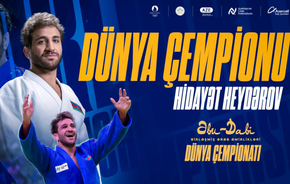 Hidayet Heydarov est champion du monde VIDEO
