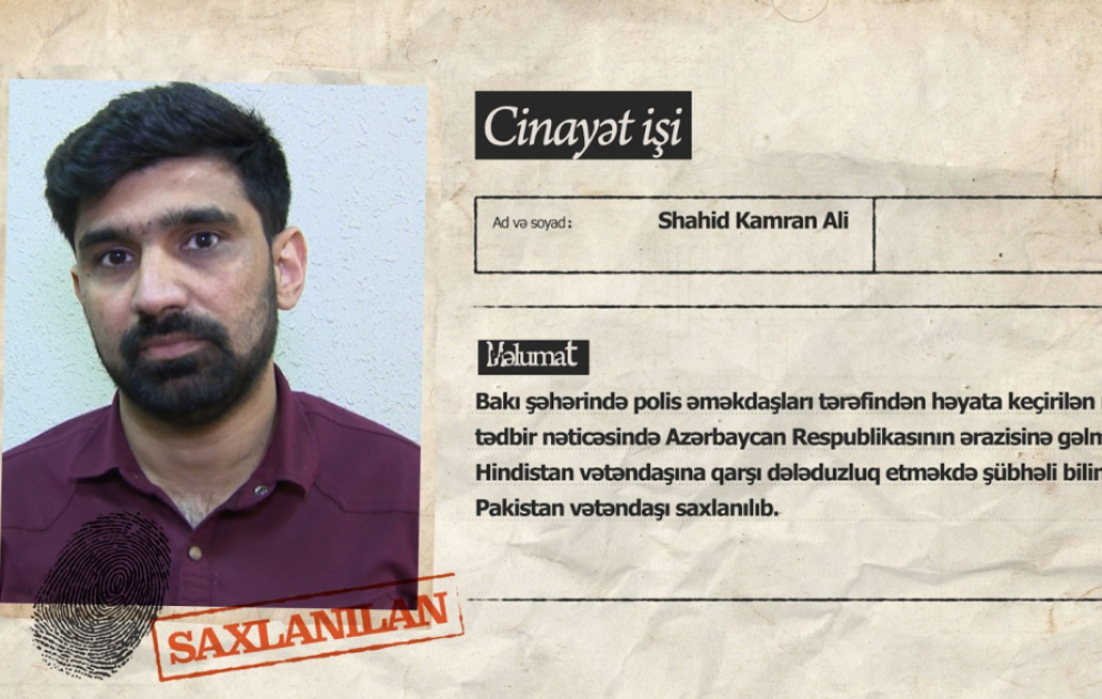 Hindistan vətəndaşlarını ABŞ-a aparmaq adı ilə aldadan pakistanlı saxlanılıb VİDEO