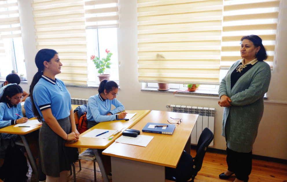 Yüksək nəticə göstərən şagird: Uğur əldə etmək üçün nizam-intizamlı olmaq mütləqdir  FOTO VİDEO