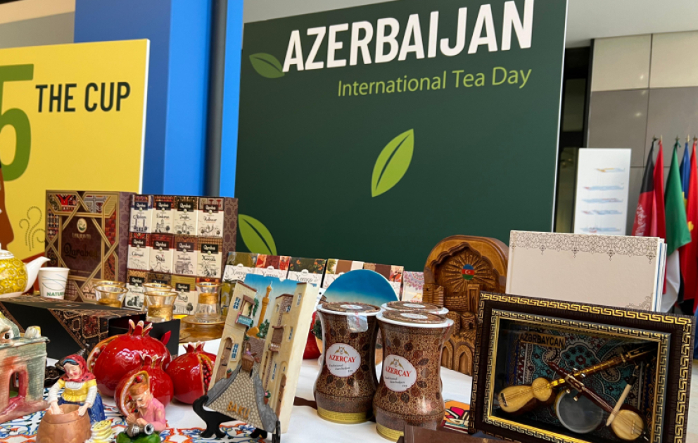 Azərbaycan çayı FAO-nun Romadakı qərargahında keçirilən çay sərgisində təqdim edilib VİDEO