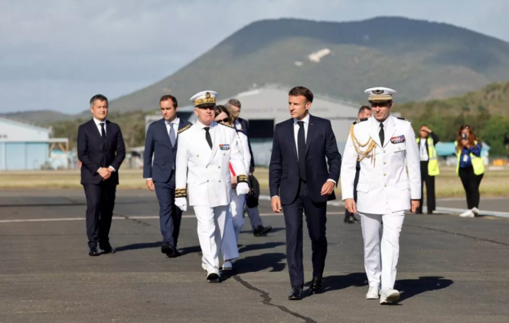 Le président français Emmanuel Macron se rend en Nouvelle-Calédonie VIDEO