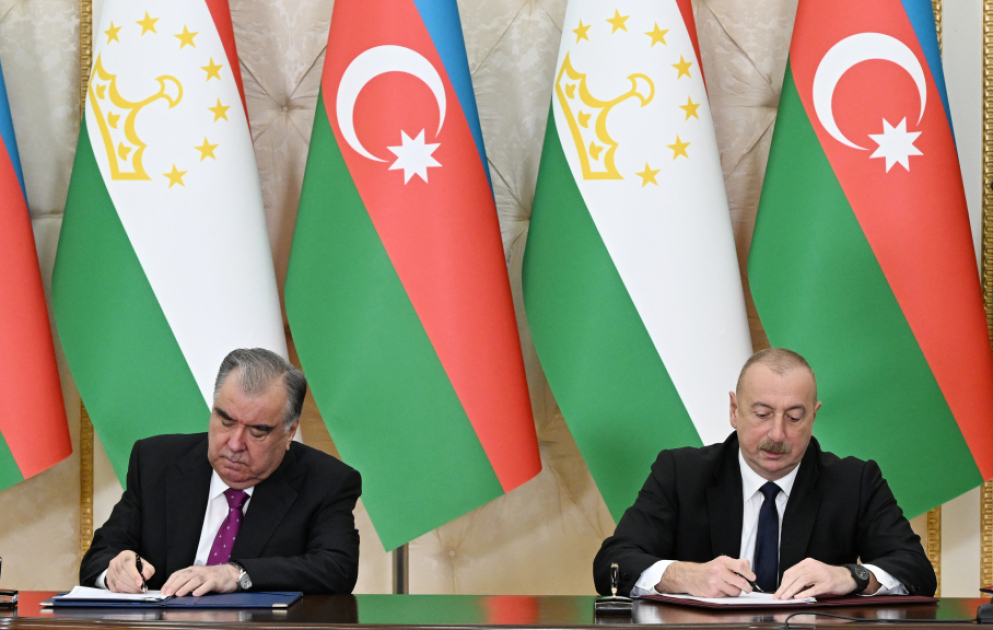 Aserbaidschan und Tadschikistan unterzeichnen mehrere bilaterale Dokumente AKTUALISIERT VIDEO