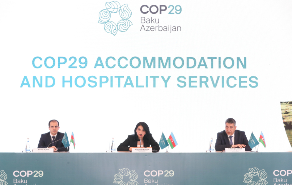 COP29 vahid onlayn rezervasiya platforması təqdim edilib VİDEO