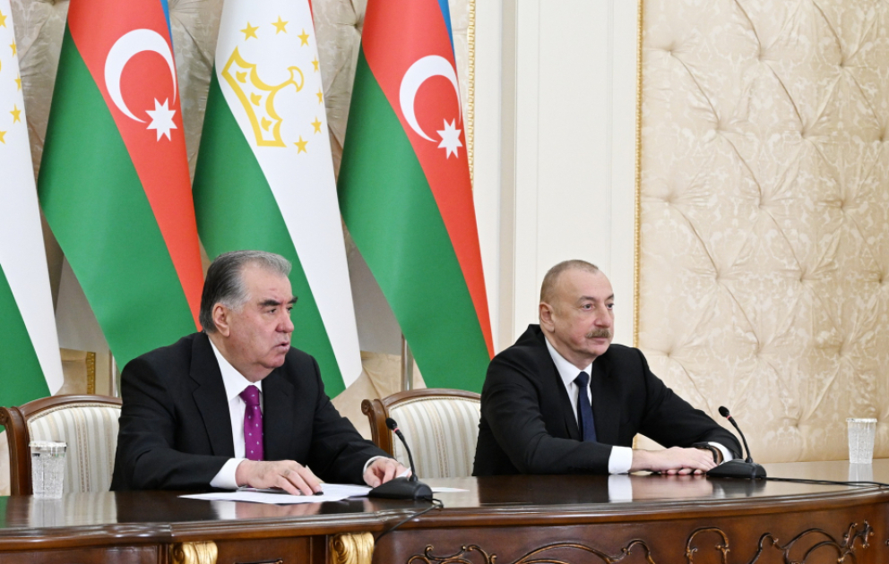 Emomali Rahmon: We are optimistic about future development of Tajikistani-Azerbaijani relations VIDEO