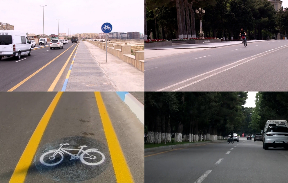Sumqayıtda yol hərəkəti qaydalarını pozan velosipedçilər və avtomobili narkotiklərin təsiri altında idarə edən sürücü aşkarlanıb VİDEO