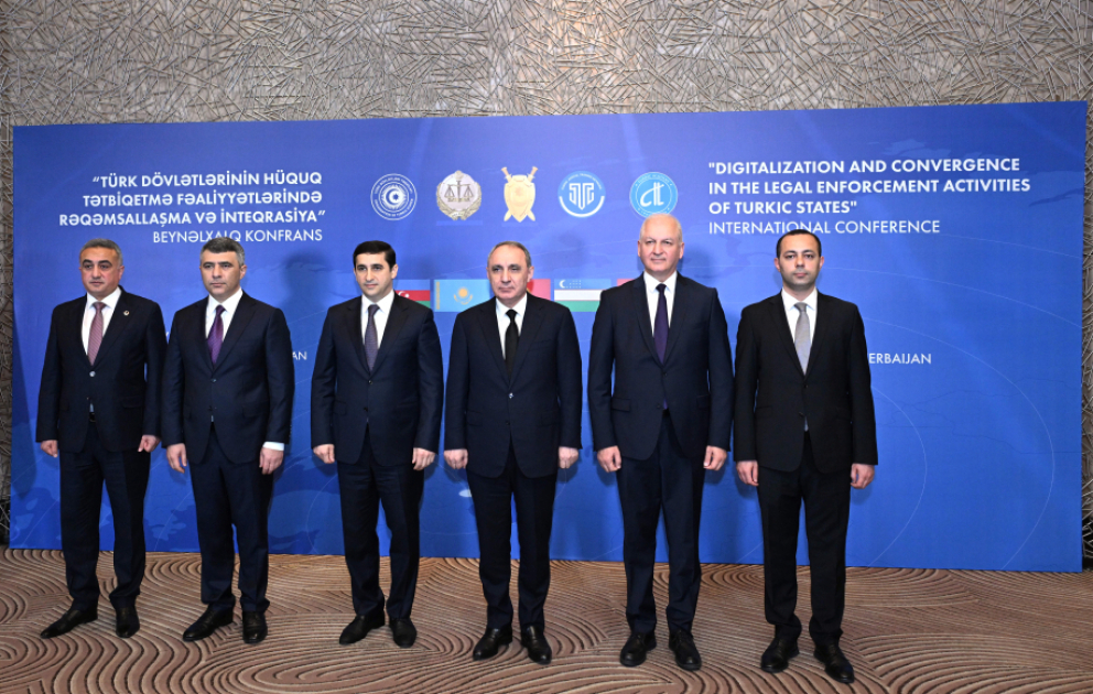 Azərbaycanda “Türk Dövlətlərinin hüquq tətbiqetmə fəaliyyətlərində rəqəmsallaşma və inteqrasiya” mövzusunda beynəlxalq konfrans keçirilir VİDEO