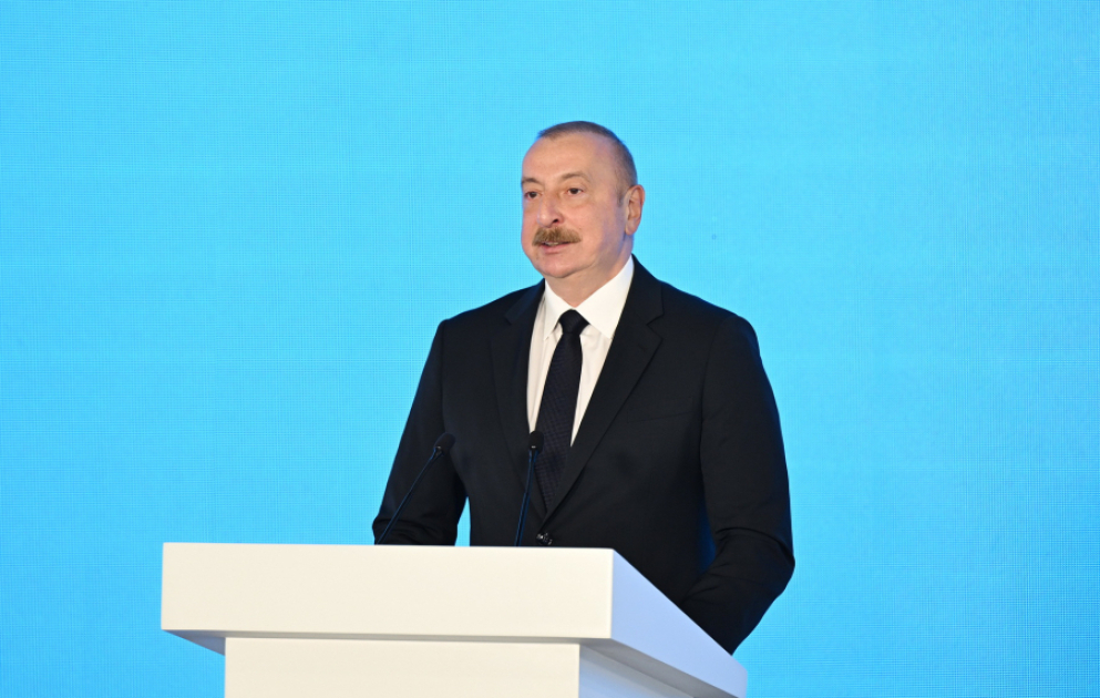 Prezident İlham Əliyev Bakı Enerji Həftəsi çərçivəsində 29-cu “Caspian Oil&Gas” və 12-ci “Caspian Power” sərgilərinin rəsmi açılış mərasimində iştirak edib YENİLƏNİB-4 VİDEO