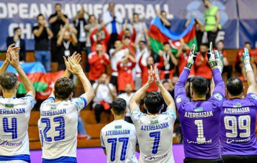 Avropa çempionatı: Azərbaycan millisi Fransanı məğlub edib VİDEO