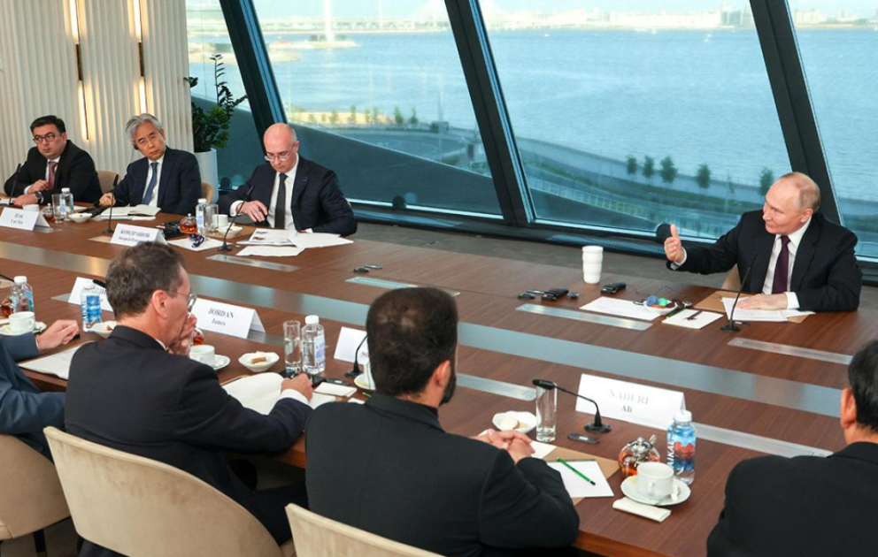 Prezident Vladimir Putin: Şimal-Cənub Nəqliyyat Dəhlizinə böyük tələbat yarana bilər VİDEO
