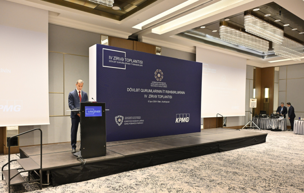 “Dövlət qurumları İT rəhbərlərinin IV Zirvə toplantısı” keçirilir VİDEO