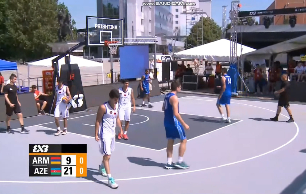 Azərbaycan basketbol millisi Ermənistanı məğlub edib VİDEO