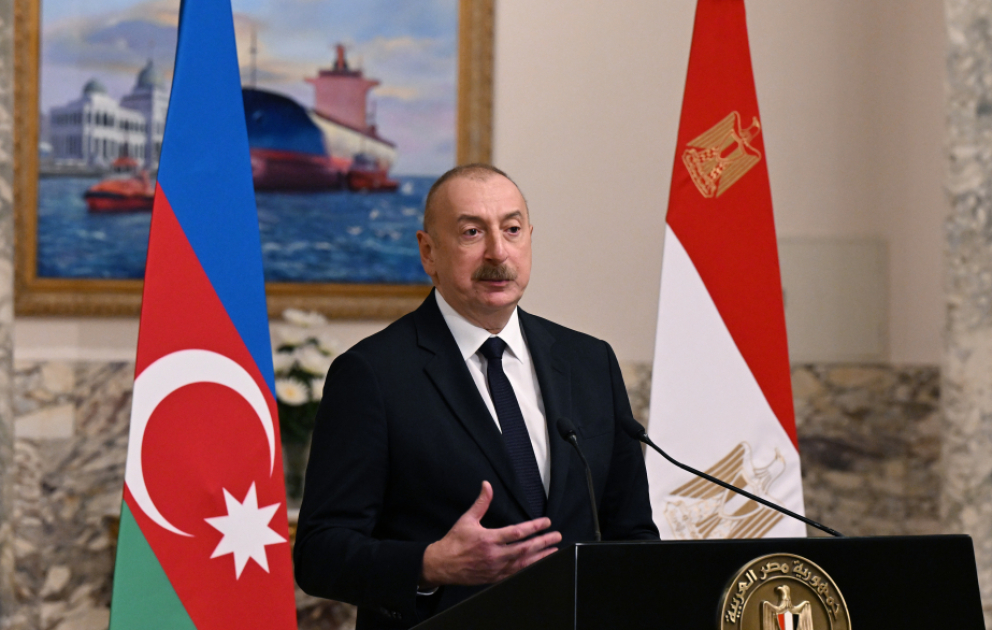 Prezident İlham Əliyev: Misirlə siyasi dialoq müntəzəm xarakter daşıyır VİDEO