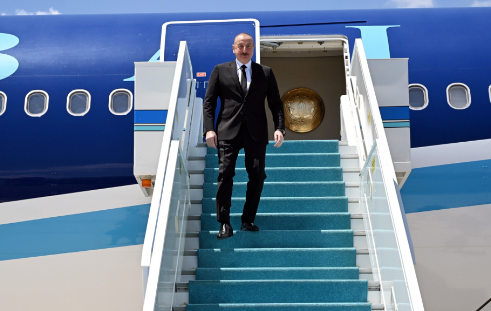 President of Azerbaijan Ilham Aliyev arrived in Ankara for working visit at invitation of President of Türkiye Recep Tayyip Erdogan VIDEO