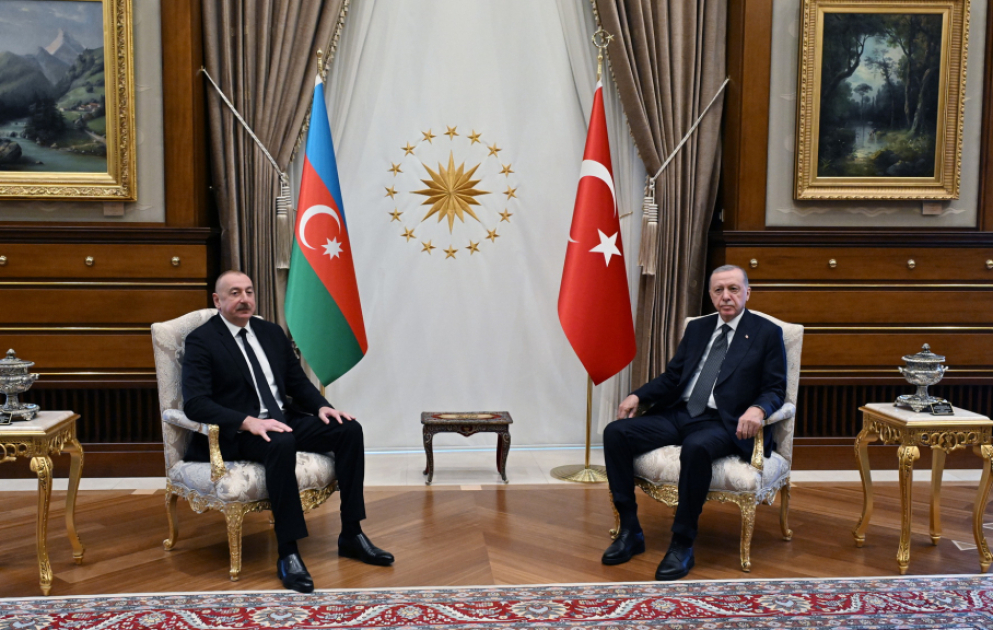 Un tête-à-tête tenu entre les présidents Ilham Aliyev et Recep Tayyip Erdogan à Ankara  MIS A JOUR VIDEO