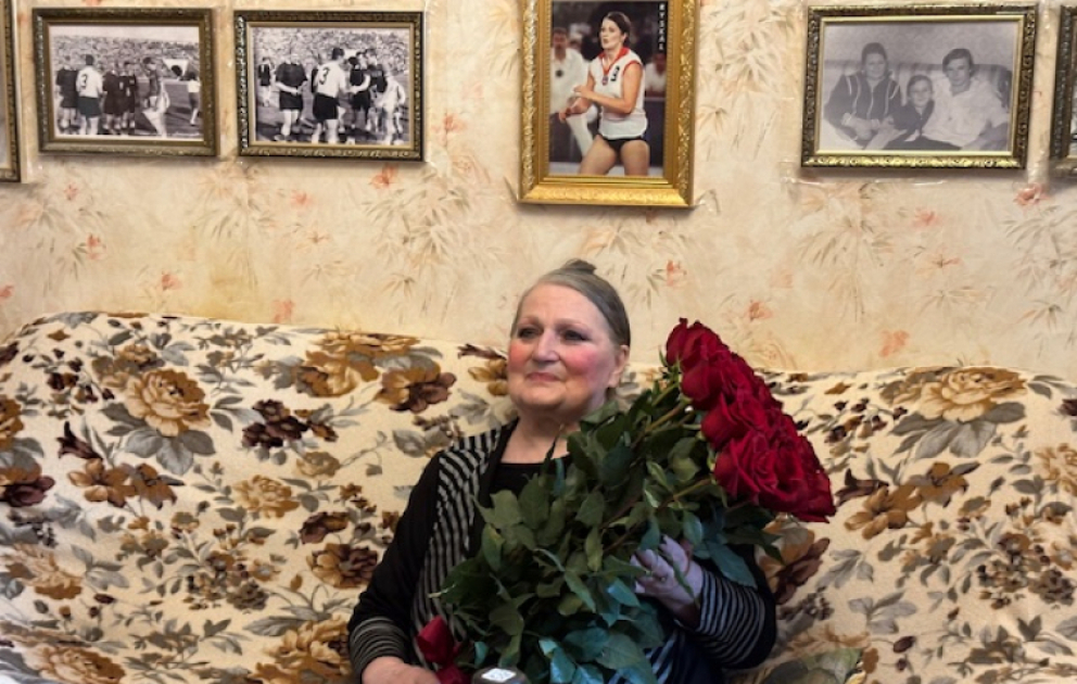 Легендарная волейболистка Инна Рыскаль отмечает 80-летний юбилей ВИДЕО