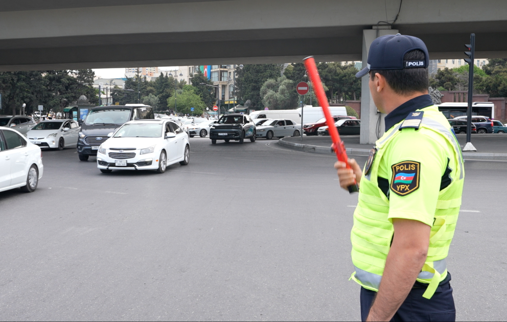 Polis bayram günləri ilə əlaqədar gücləndirilmiş iş rejimində xidmətini davam etdirir VİDEO